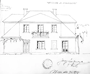 Sketch of a building