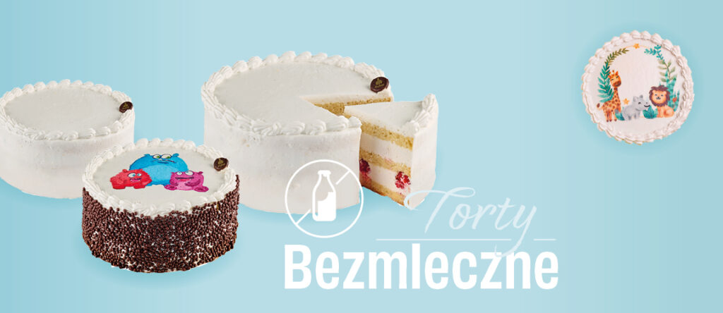 Torty BEZMLECZNE