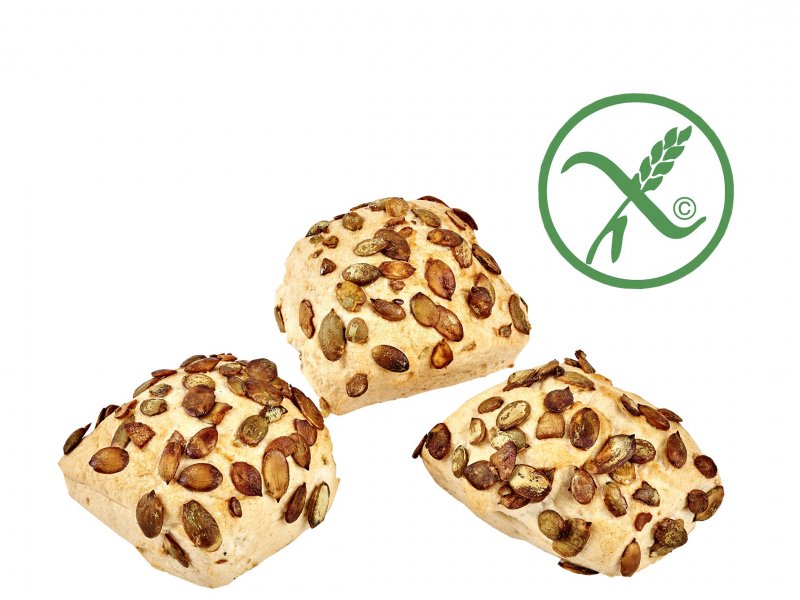 BEZGLUTENOWA Bułka z Dynią 210 g (3 szt.)