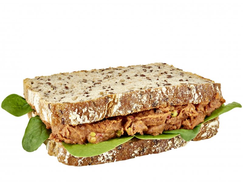 Kanapka Wege z pastą z fasoli