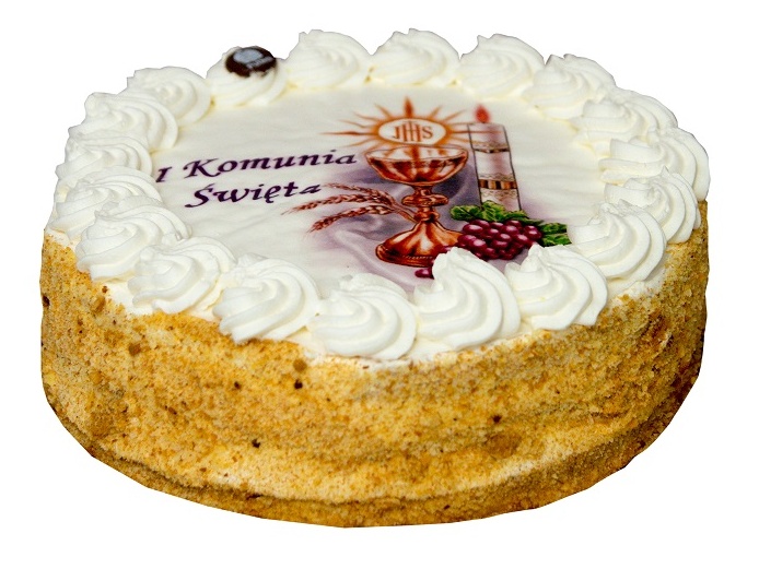 BEZGLUTENOWY Tort Komunijny