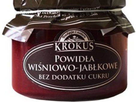 Powidła Wiśniowo – Jabłkowe bez dodatku cukru 310 g