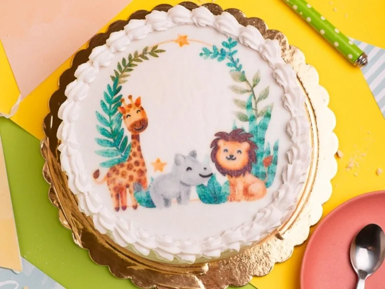 Tort Bezmleczny  ze świeżymi malinami