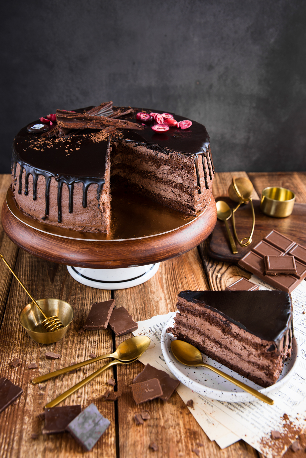 Tort Czekoladowy Klasyczny