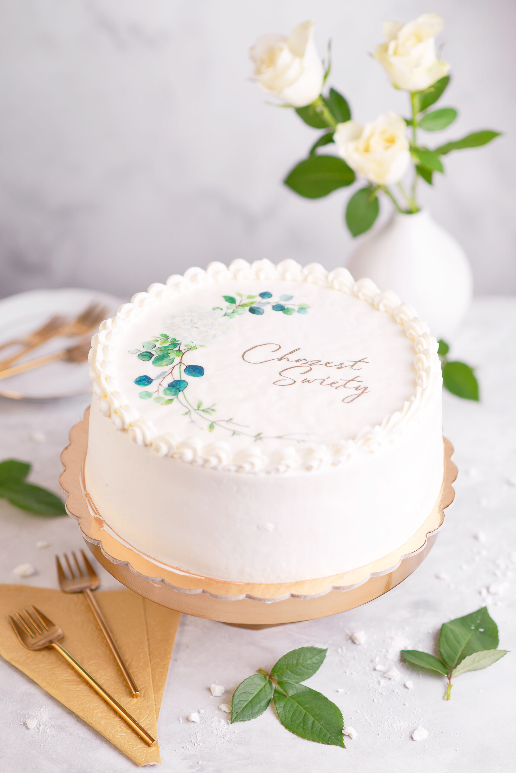 Tort Śmietankowy na Chrzest