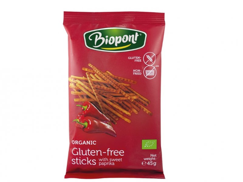 BEZGLUTENOWE Paluszki Paprykowe 45 g