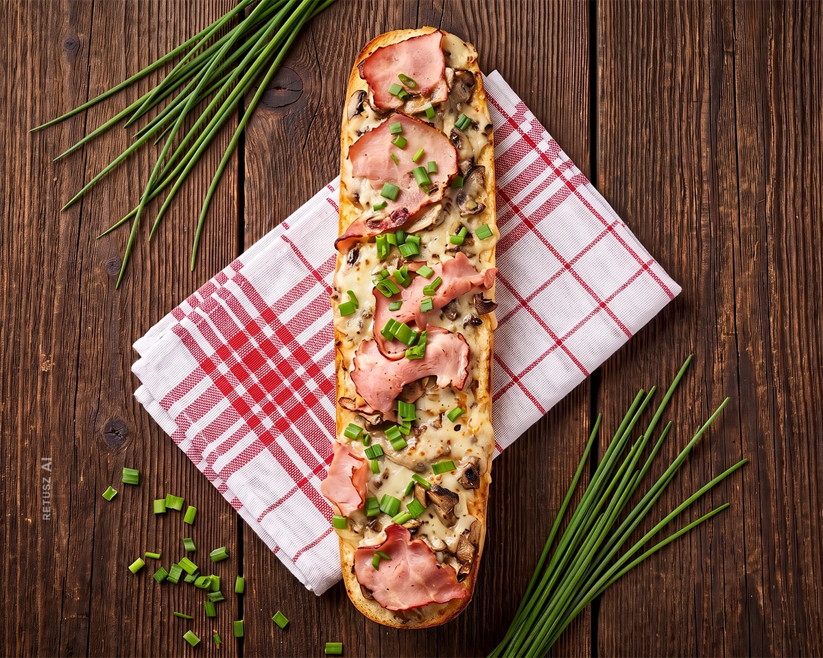 Zapiekanka z Szynką
