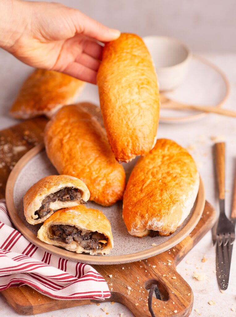 BEZGLUTENOWA Przekąska z Pieczarkami 110 g