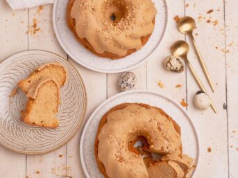 BEZGLUTENOWA Babka Piaskowa Kajmakowa 400 g