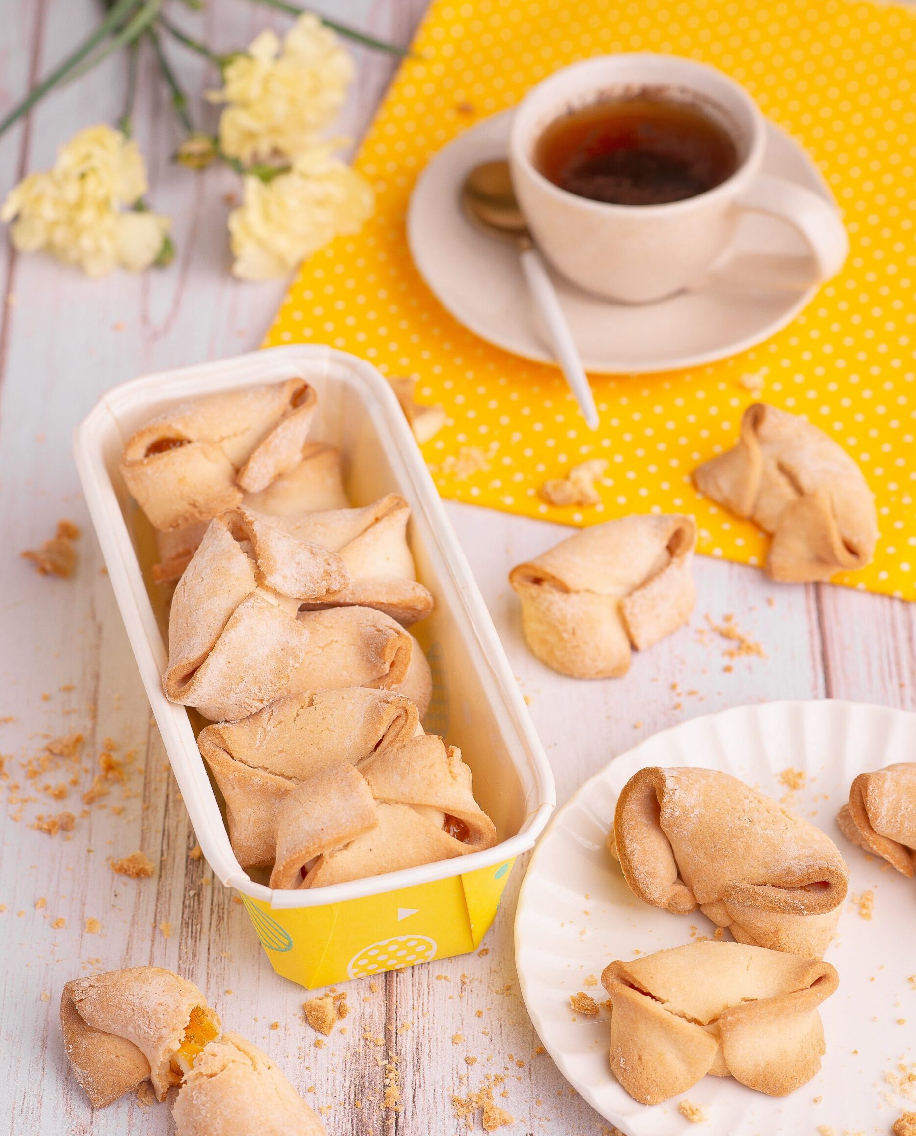 BEZGLUTENOWE Rogaliki z Nadzieniem Morelowym 230 g