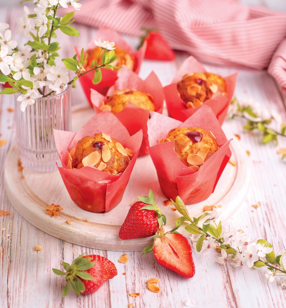 Muffin z Truskawkami Graham 110 g