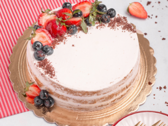 BEZGLUTENOWY Tort Owoce Lasu 1,5 kg