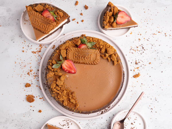 Tarta ciasteczkowa z ciastkami Biscoff® 460g