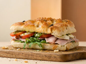 Focaccia z Pieca z Szynką Cotto i Mozzarellą 290 g