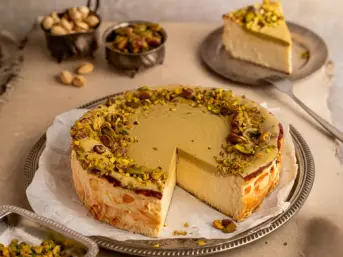 Sernik Baskijski z Polewą Pistacjową [kg]