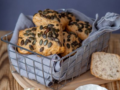 BEZGLUTENOWA Bułka z Komosą i Dynią 200 g (3 szt.)
